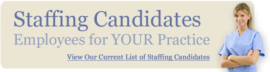 View our current list of staffing candidates