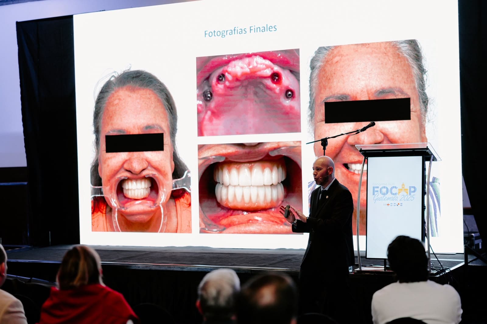Dr. Marco Vega presenting at the FOCAP congress